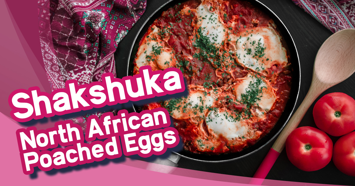 North African-Style Shakshuka with Poached Eggs