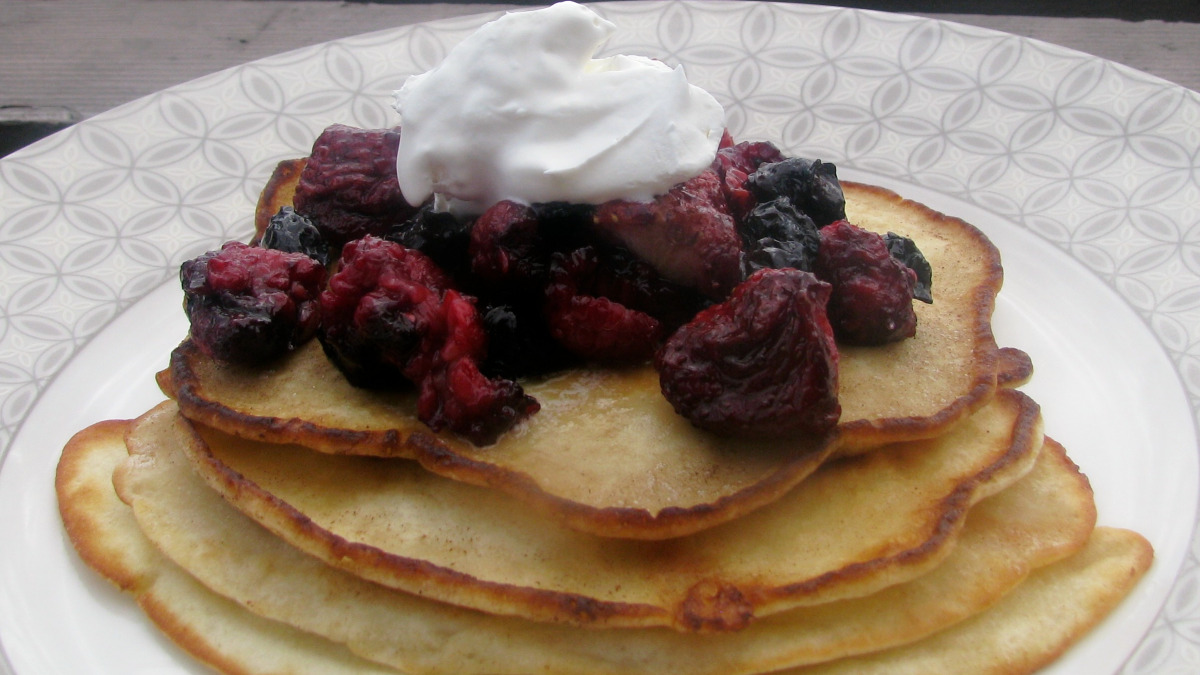 Gear Swap Griddle Cakes with Hidden Healing Almonds
