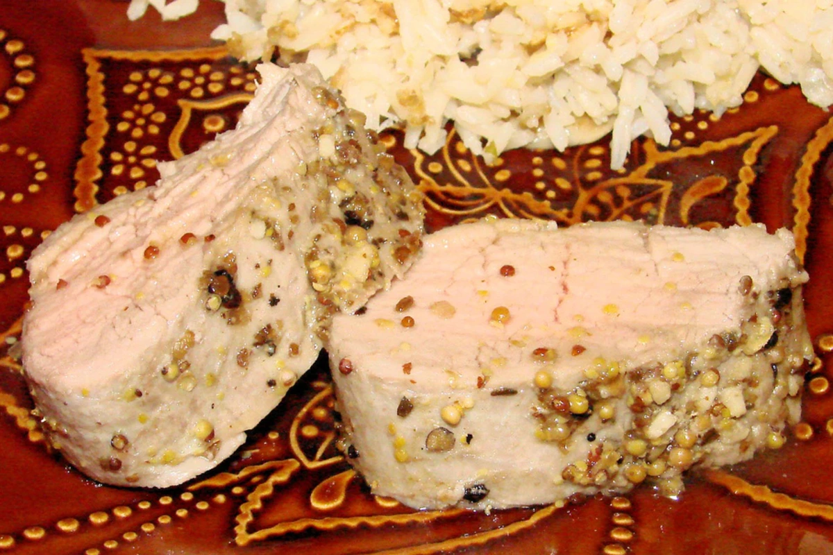 Minnesota Maple-Bacon Glazed Pork Tenderloin