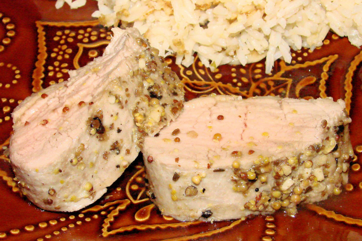 Minnesota Maple-Bacon Glazed Pork Tenderloin