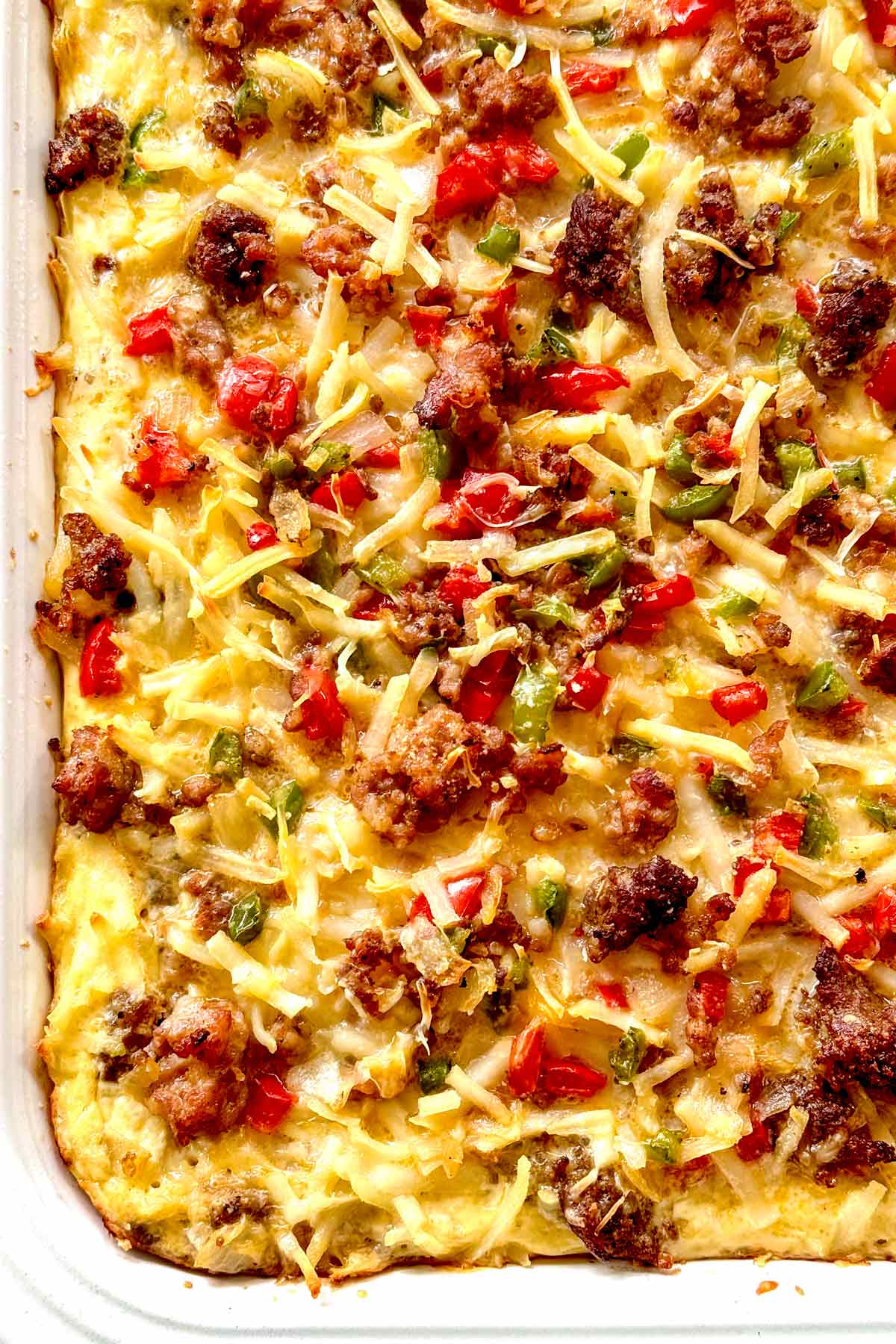 Maple-Bacon Breakfast Sausage Casserole