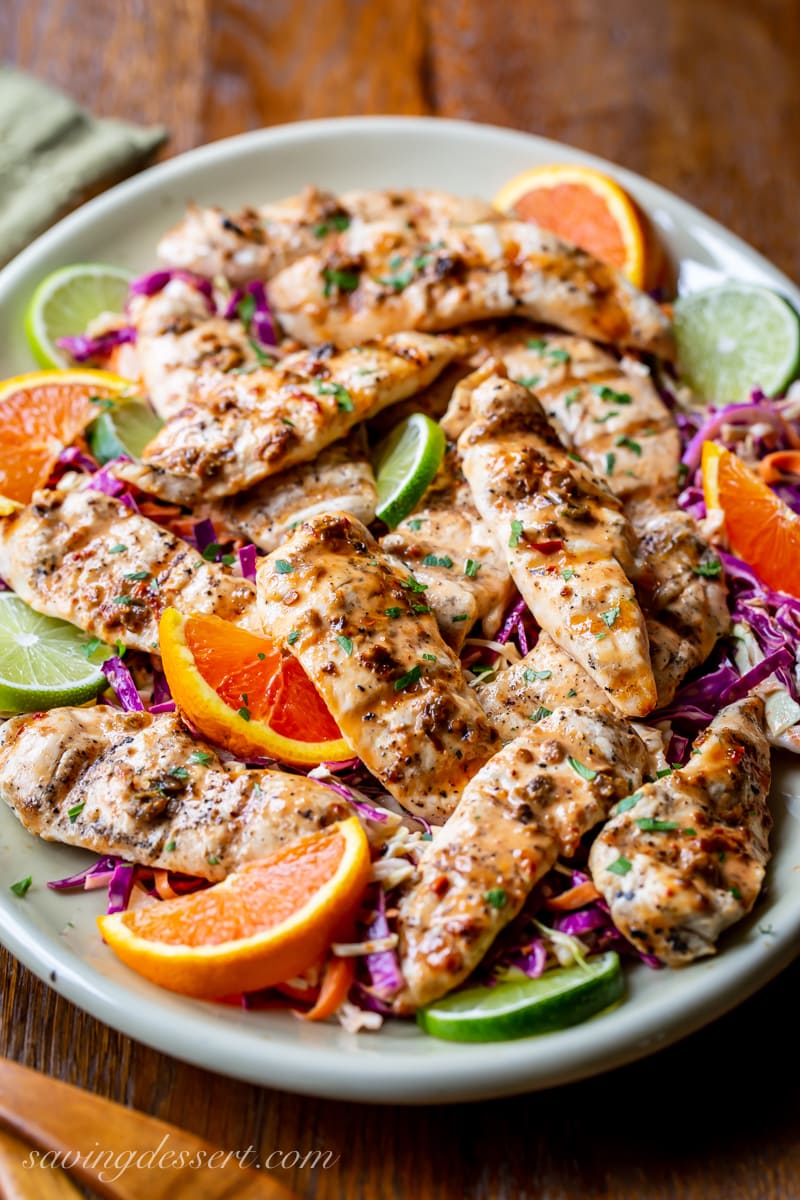 Fire Flower Chicken Tenders with Chipotle Honey Glaze
