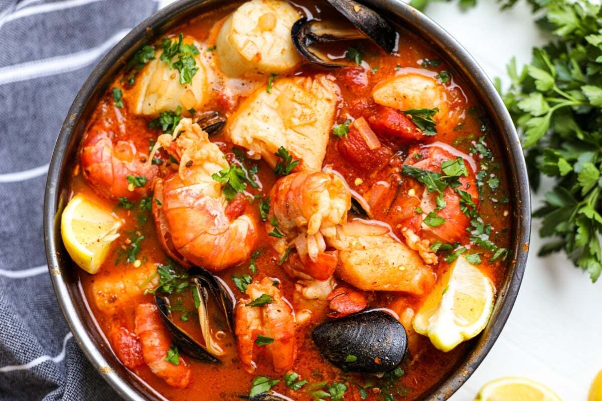 Charleston Seafood Cioppino