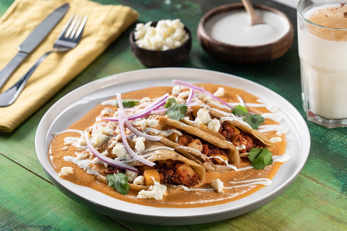 Spicy Chipotle Enchiladas