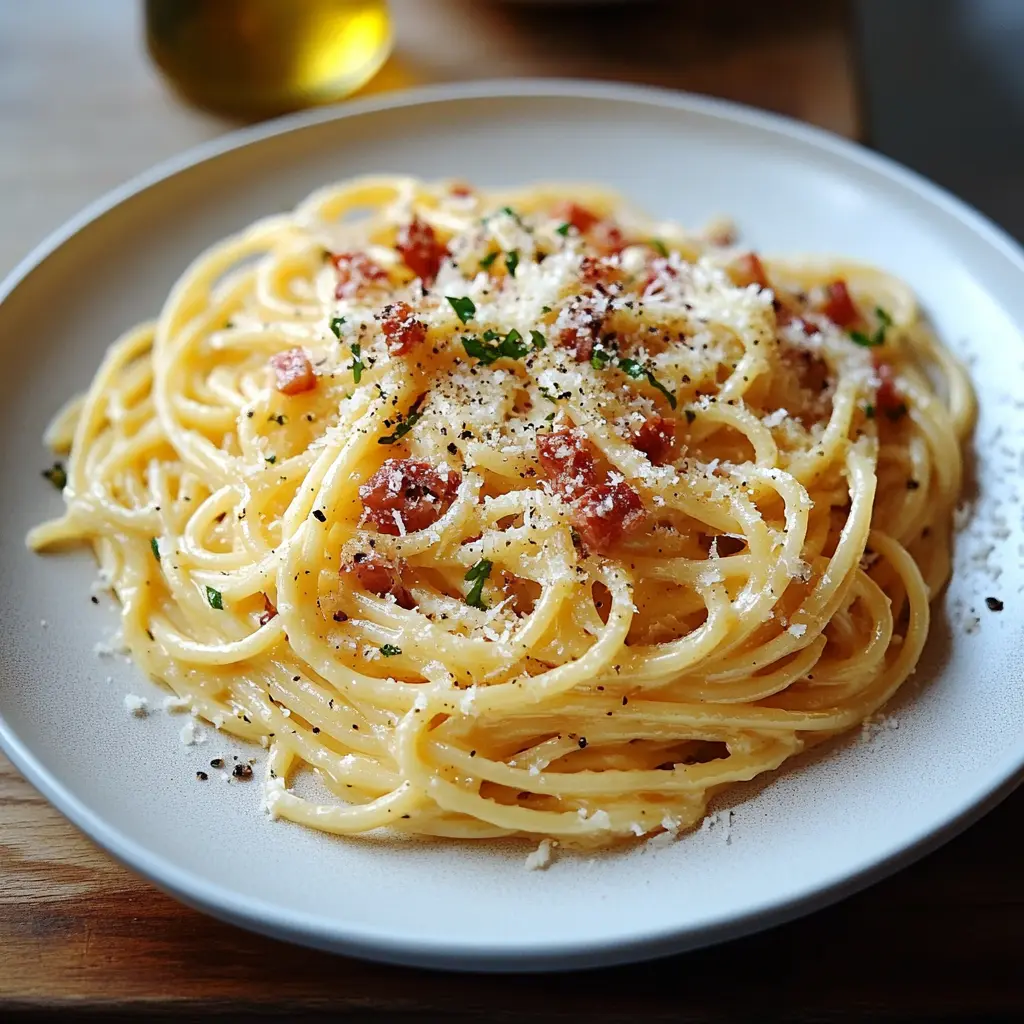 Authentic Homemade Spaghetti Carbonara