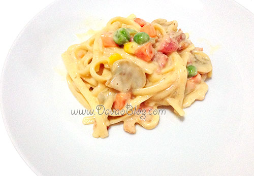 Copilot Carbonara Pasta