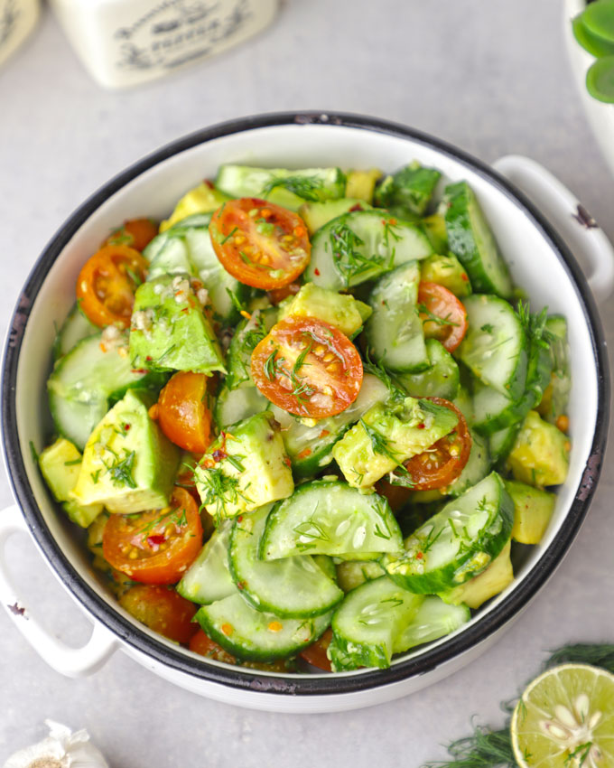 Azure Avocado Salad