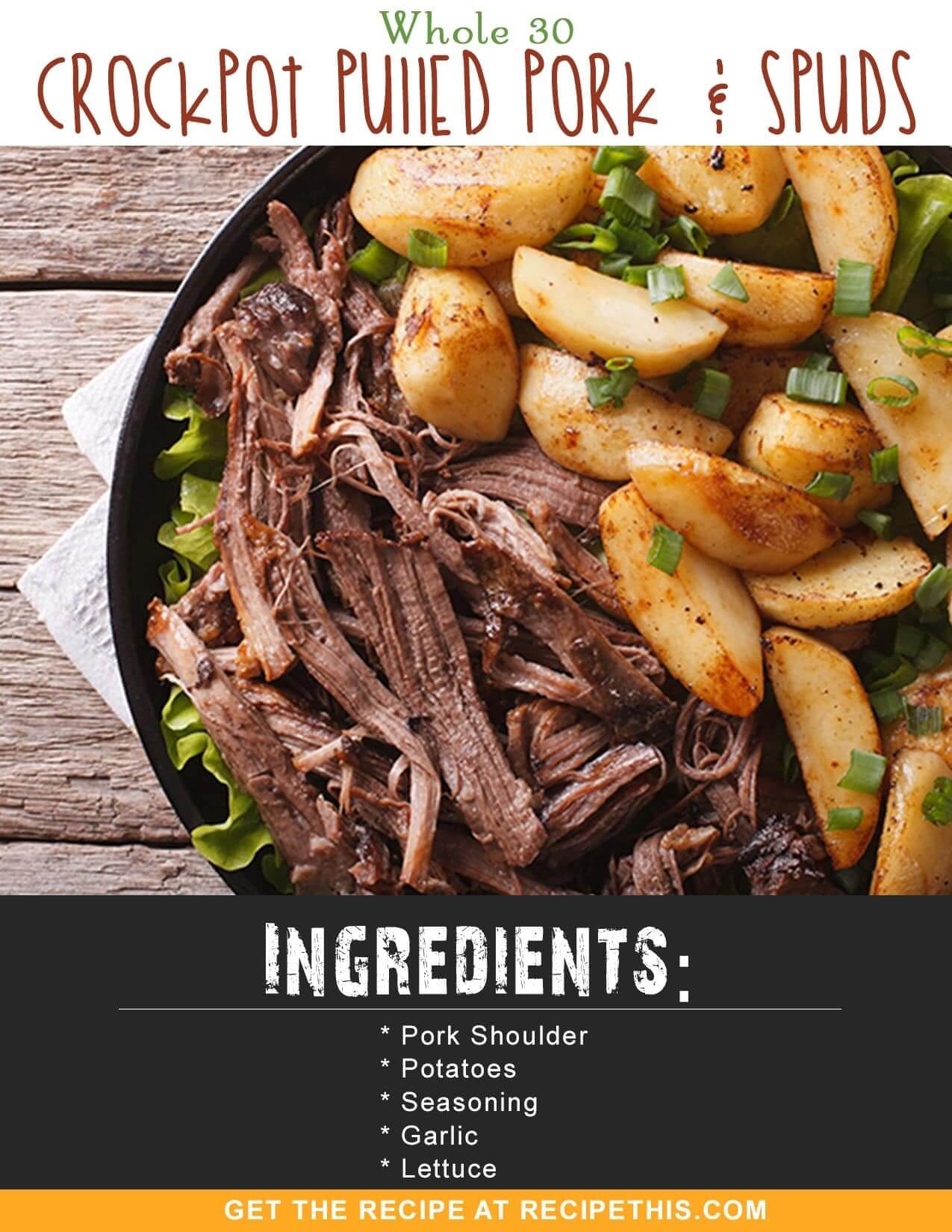 Herb-Rubbed Whole30 Pulled Pork