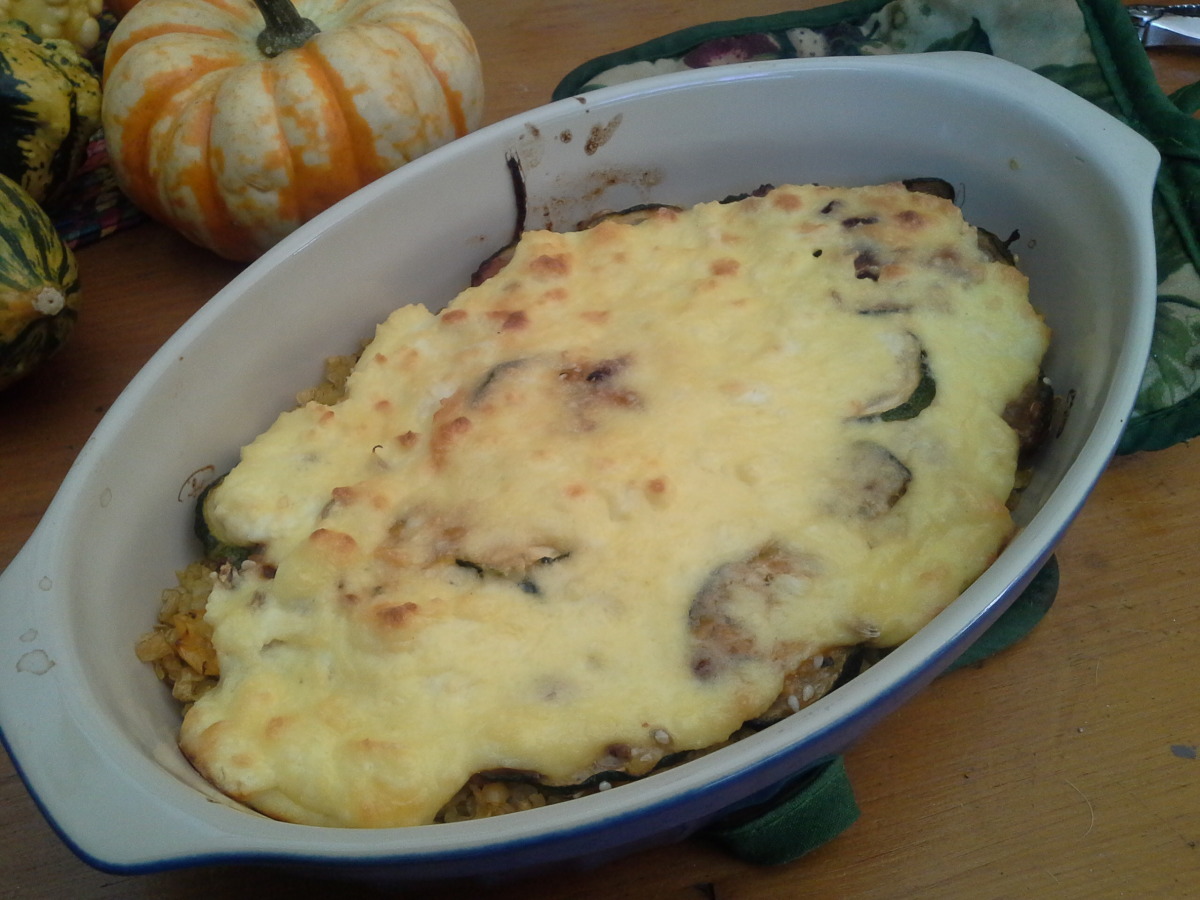 Zucchini and Feta Casserole