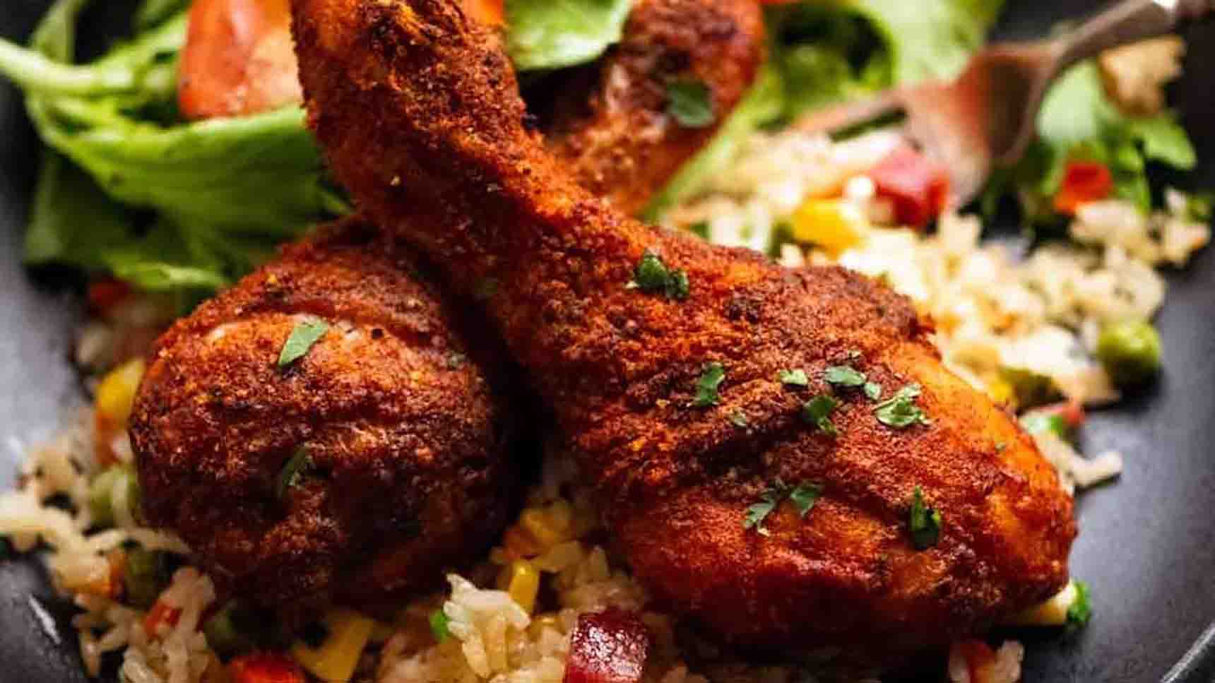 Rocker's Crispy Herb Chicken Drumsticks