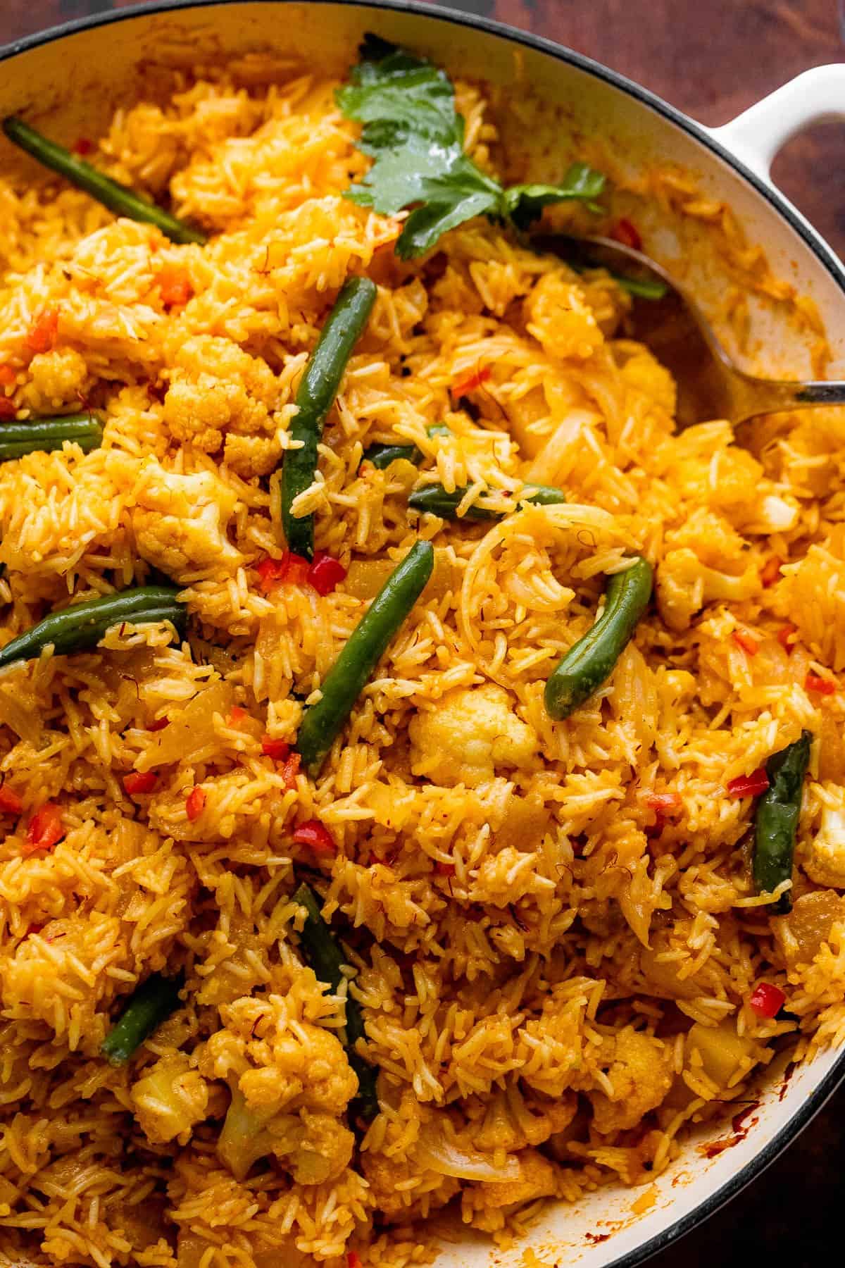 Vegetable Biryani with Spiced Basmati Rice