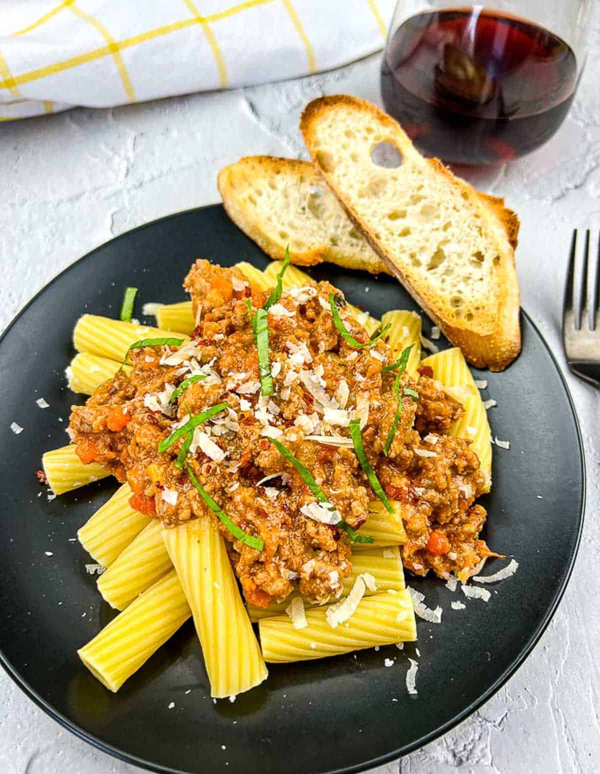 Slow-Simmered Authentic Bolognese with House-Made Pasta