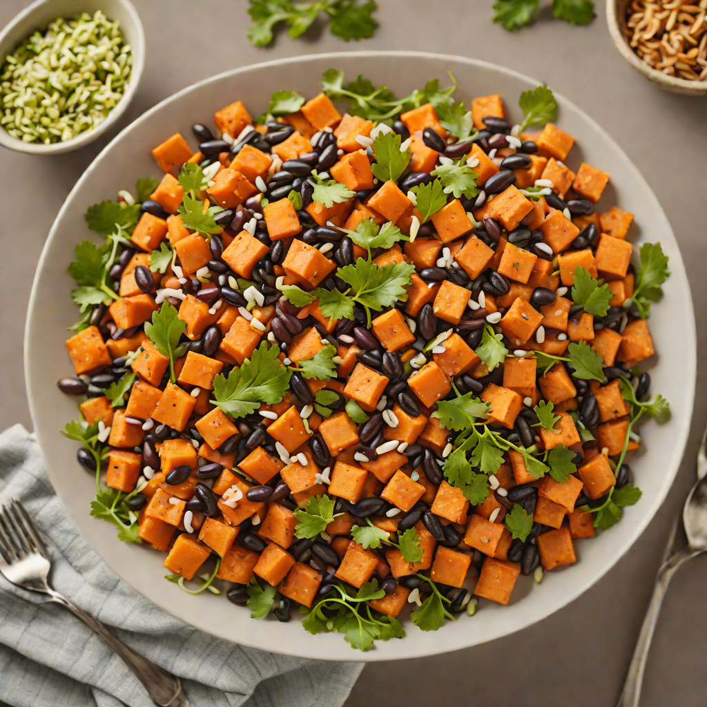EV-Ready Sweet Potato & Black Bean Salad
