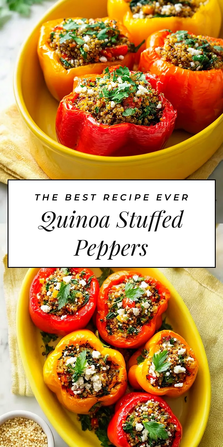 Quinoa-Stuffed Bell Peppers with Smoked Paprika