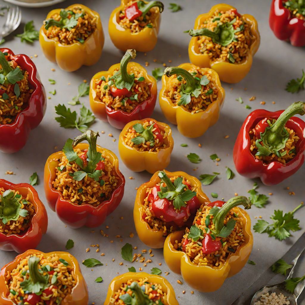 Quinoa-Stuffed Bell Peppers with Smoked Paprika