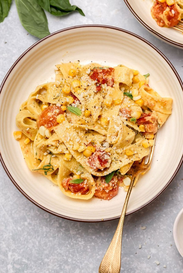 Violin-String Pappardelle with Cremona Cream Sauce