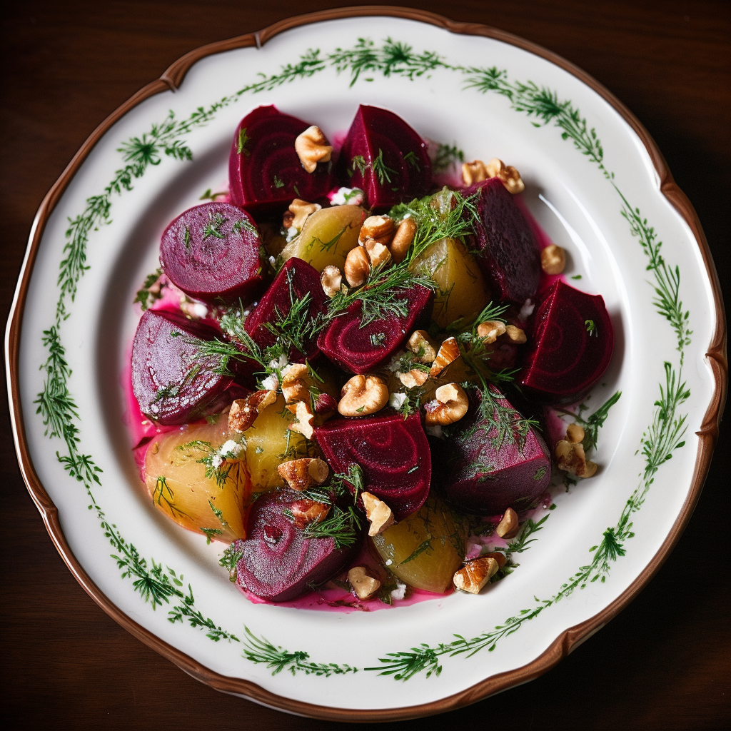 Sherlock's Antique Vinegar Roasted Beet Salad