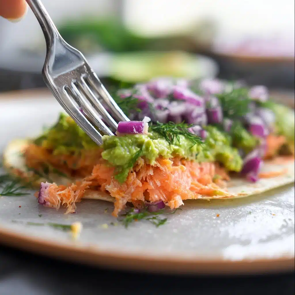 Crisp-Skin Salmon with Avocado-Lime Mash