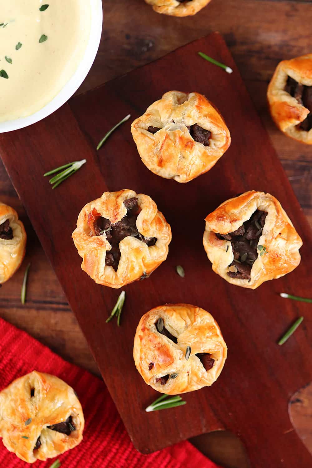 Irish-Style Mini Beef Wellington Bites