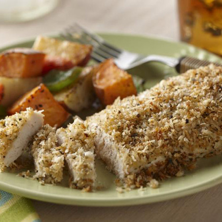 The Best Crispy Garlic Herb Chicken