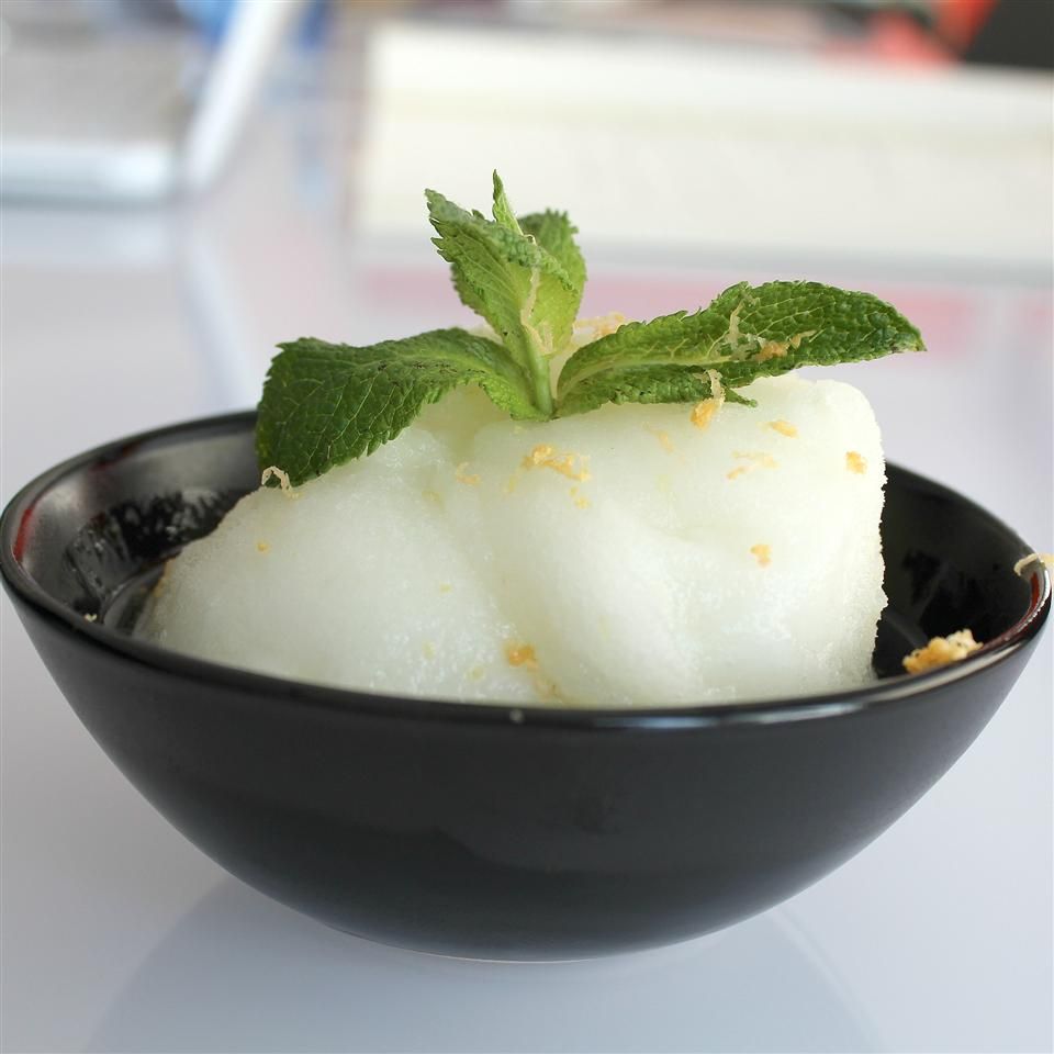 Arendelle Snowflake Lemon-Mint Sorbet