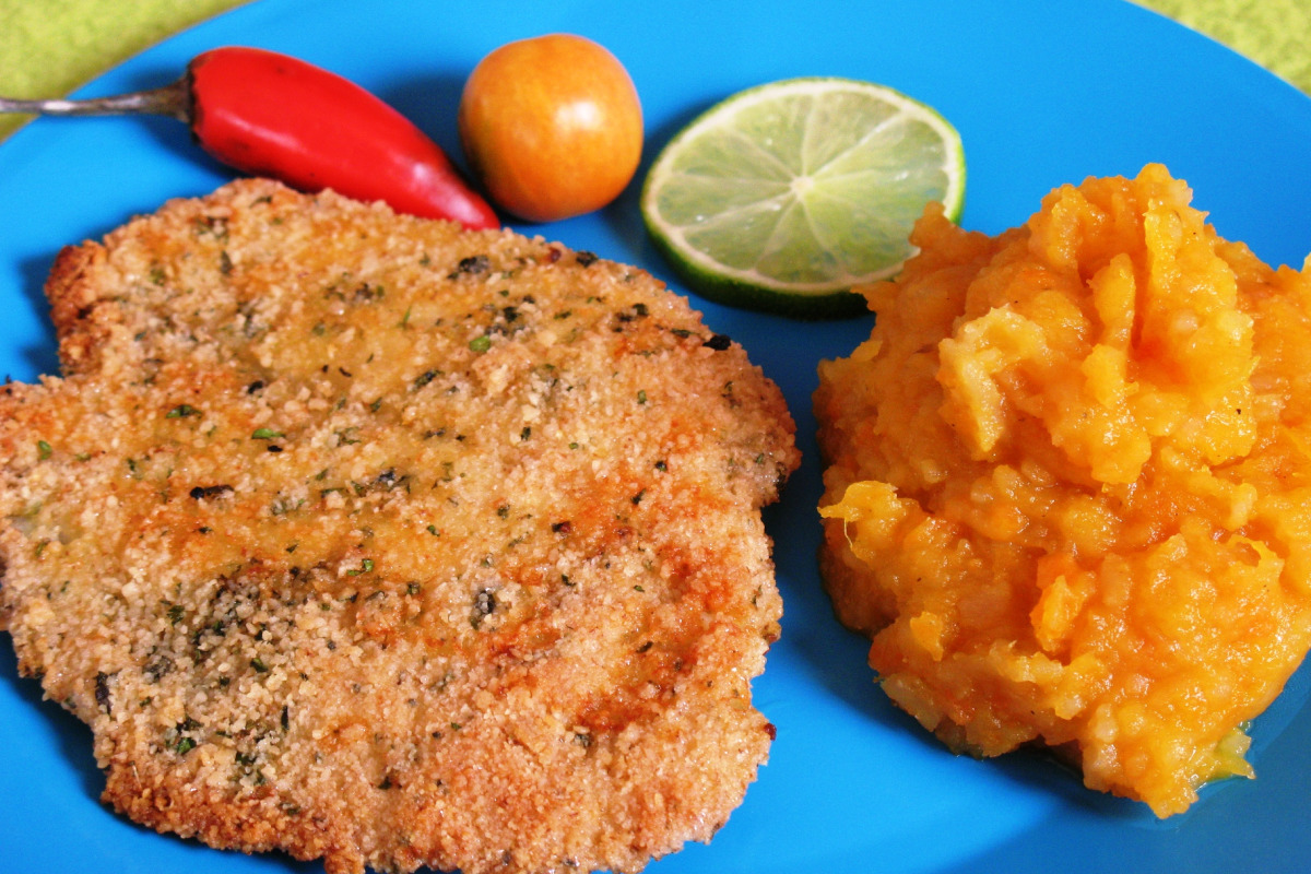 Pike Mount Herb-Crusted Fish