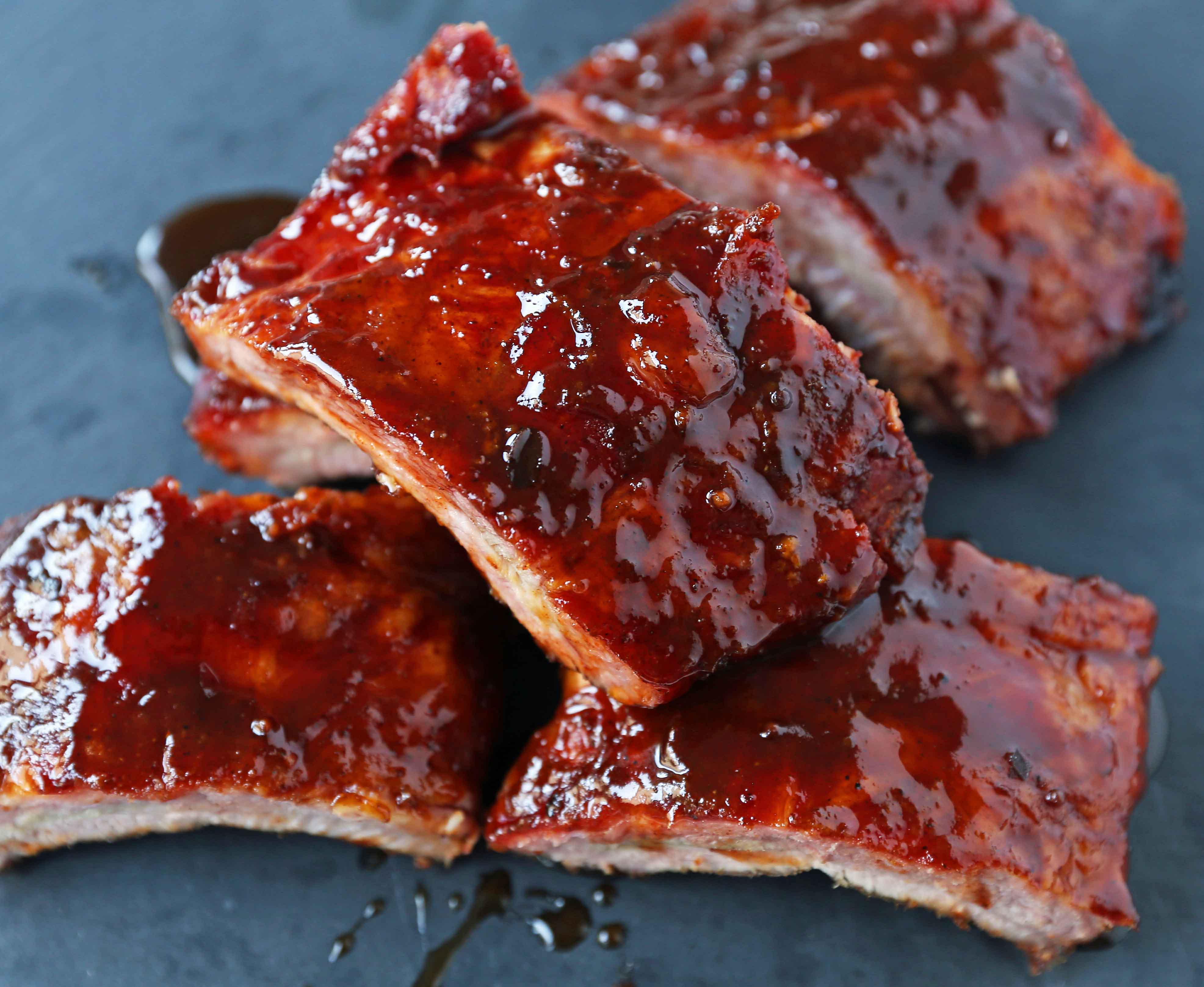 Kansas City-Style Smoked Baby Back Ribs