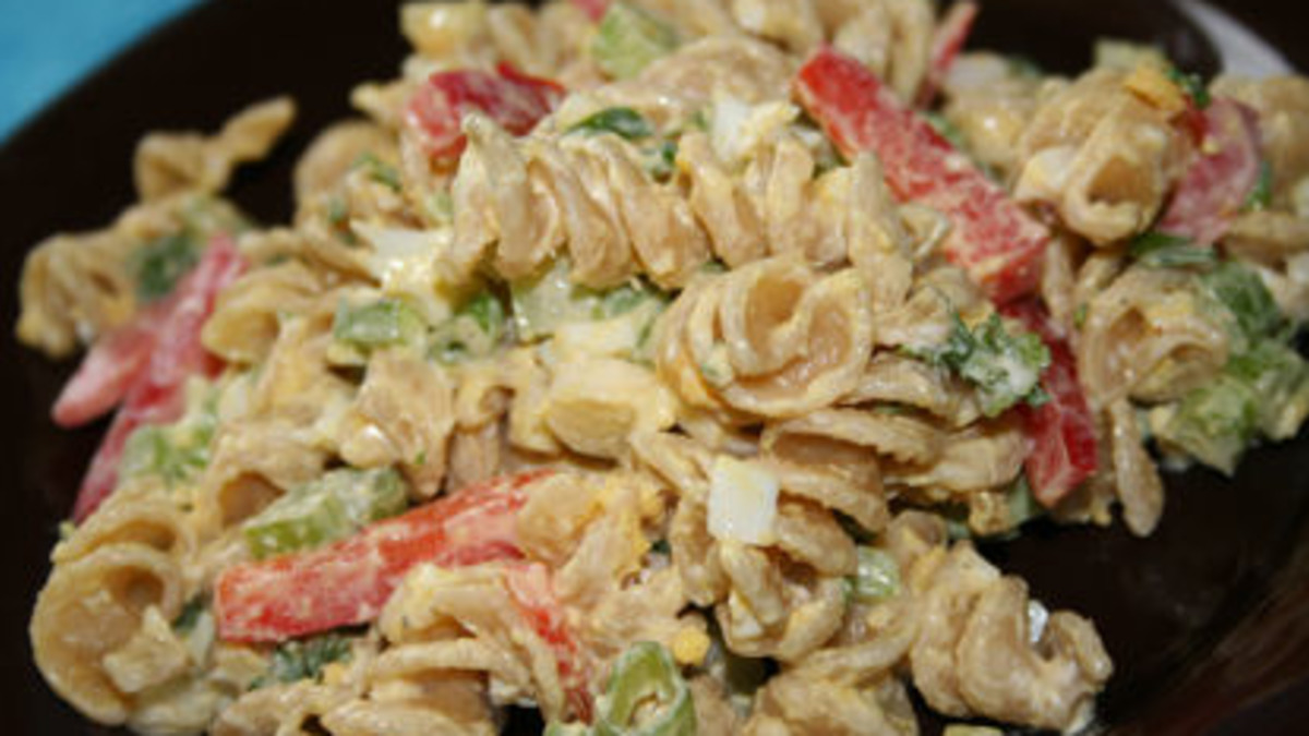 Easter Egg Pasta Salad