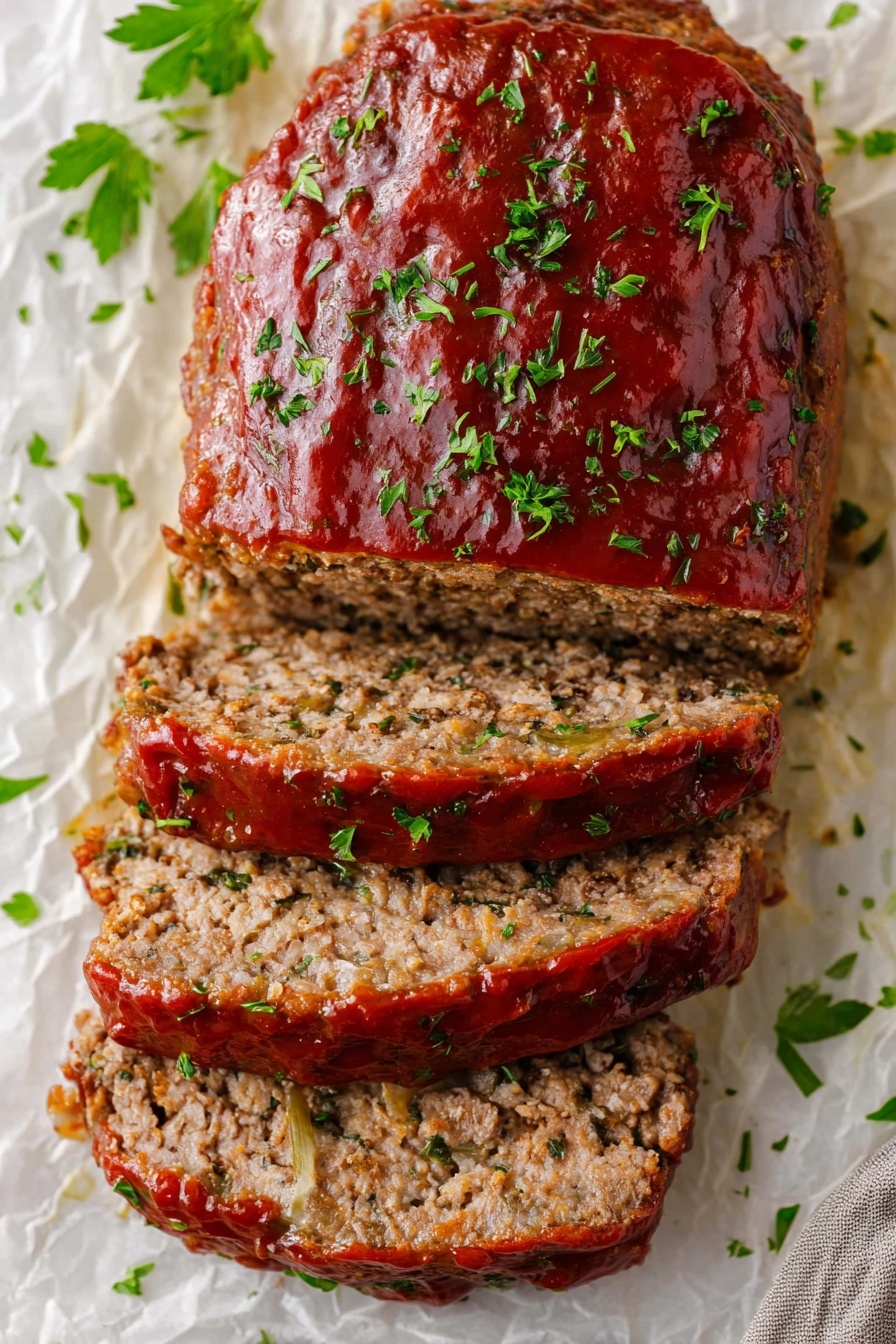 Smith's Classic Meatloaf with Sweet Glaze