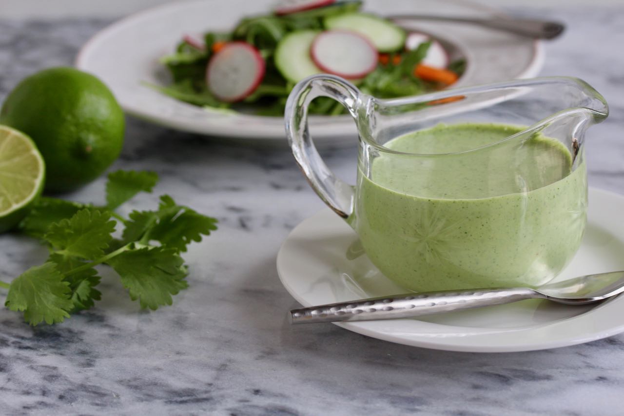 Fun Band Bright Veggie Bowls with Lime-Cilantro Dressing