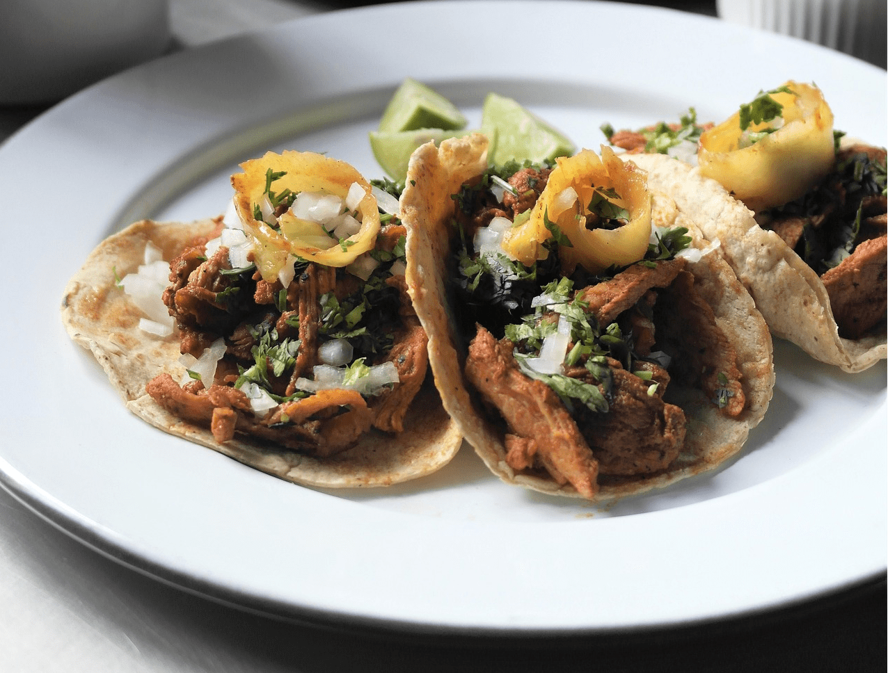 Traditional Mexican Tacos al Pastor