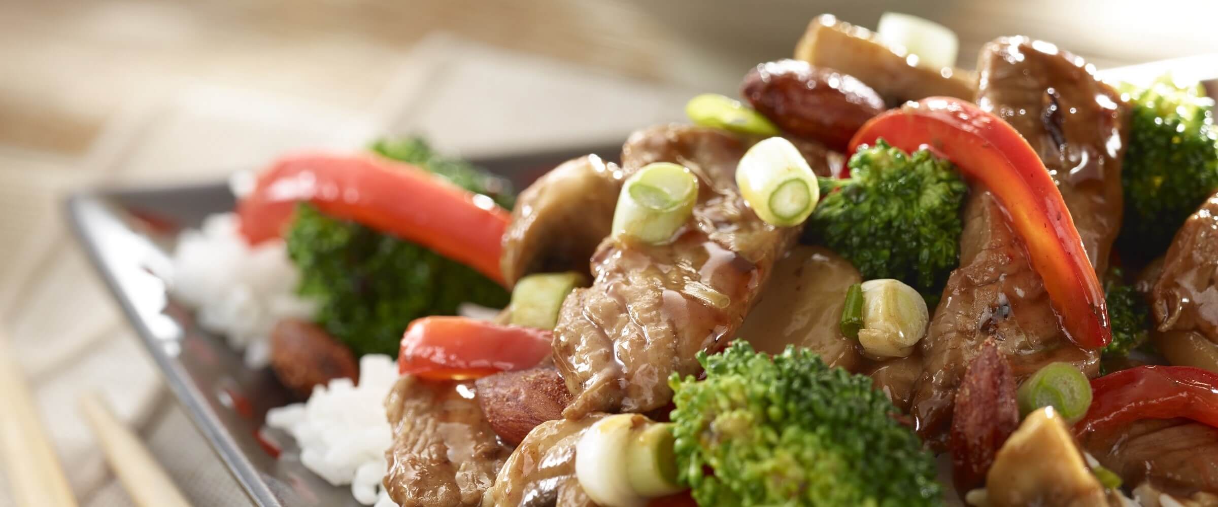 One-Pot Beef & Vegetable Stir-Fry with Ginger-Soy