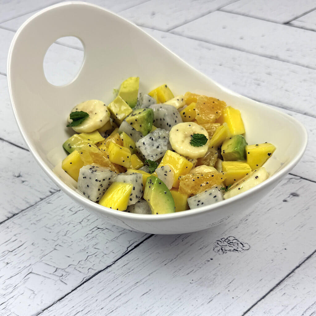 Soursop Fruit Salad with Lime Vinaigrette