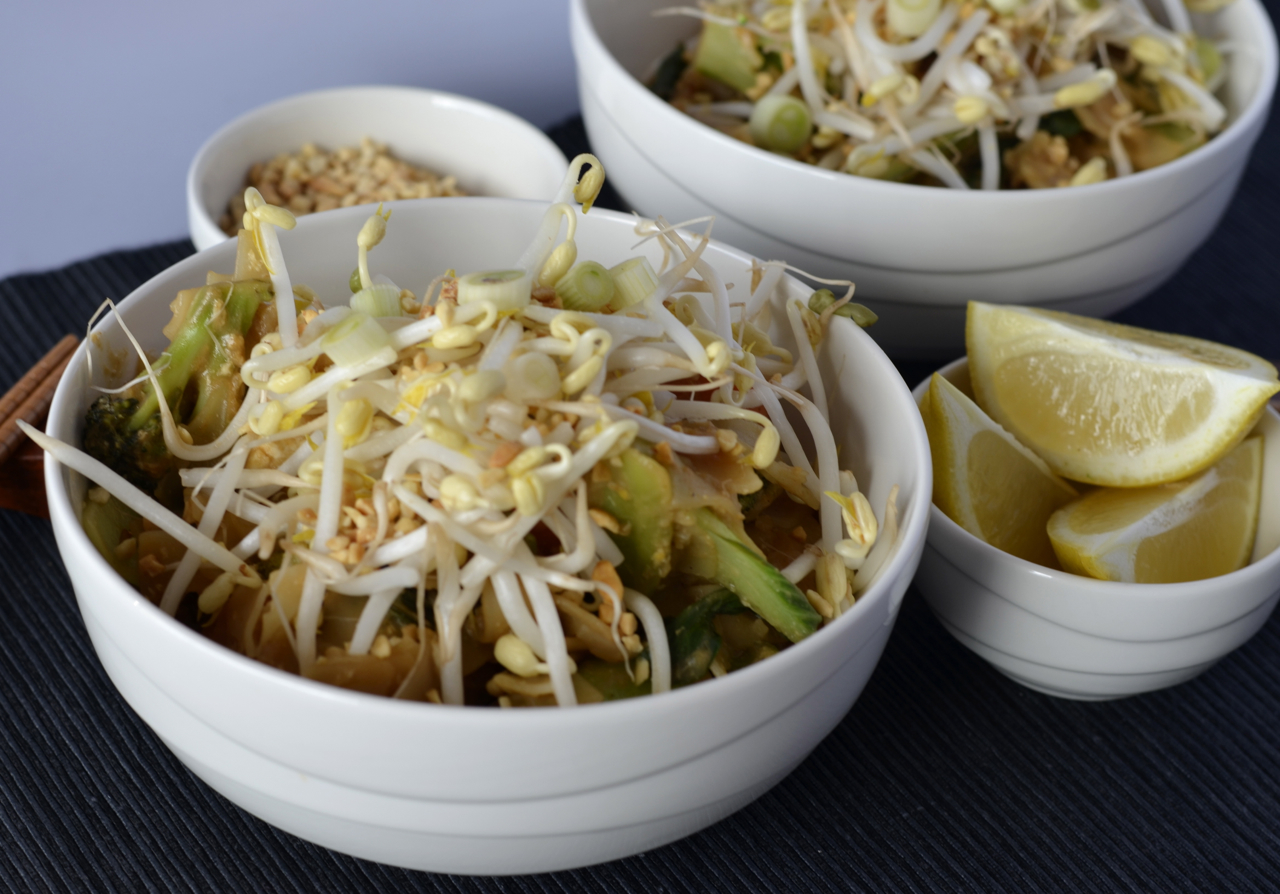 Thai Tamarind Pad Thai with Tofu
