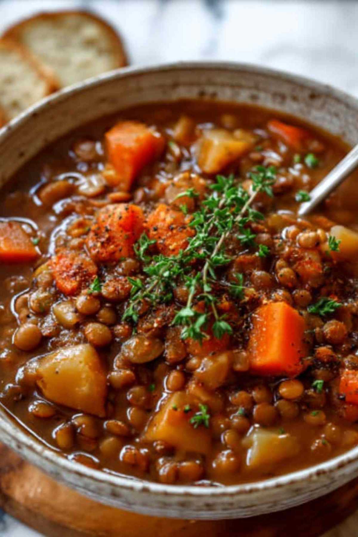 Rainy Day Hearty Lentil Stew