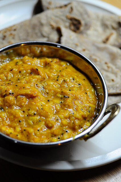 Slow-Cooked Yellow Moong Dal with Tadka