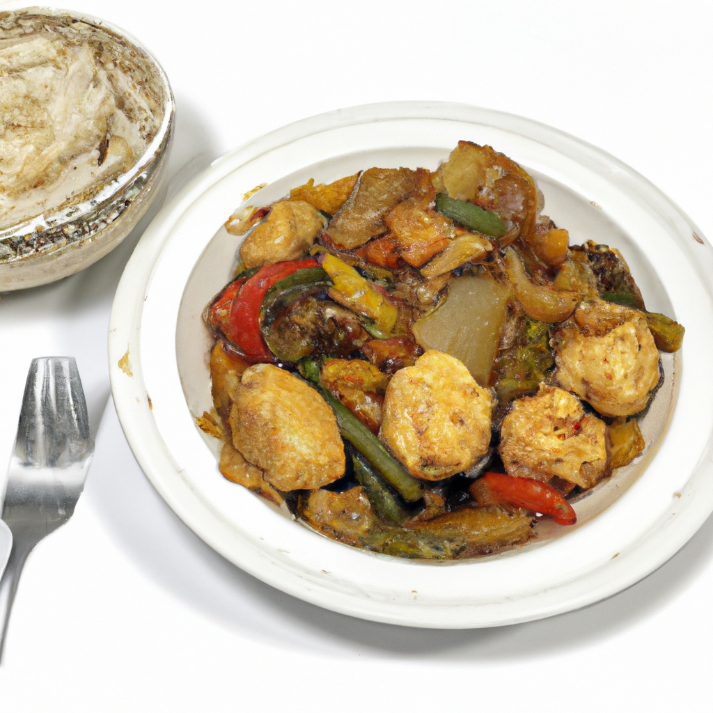 Weighted Crunch Chicken Stir-Fry