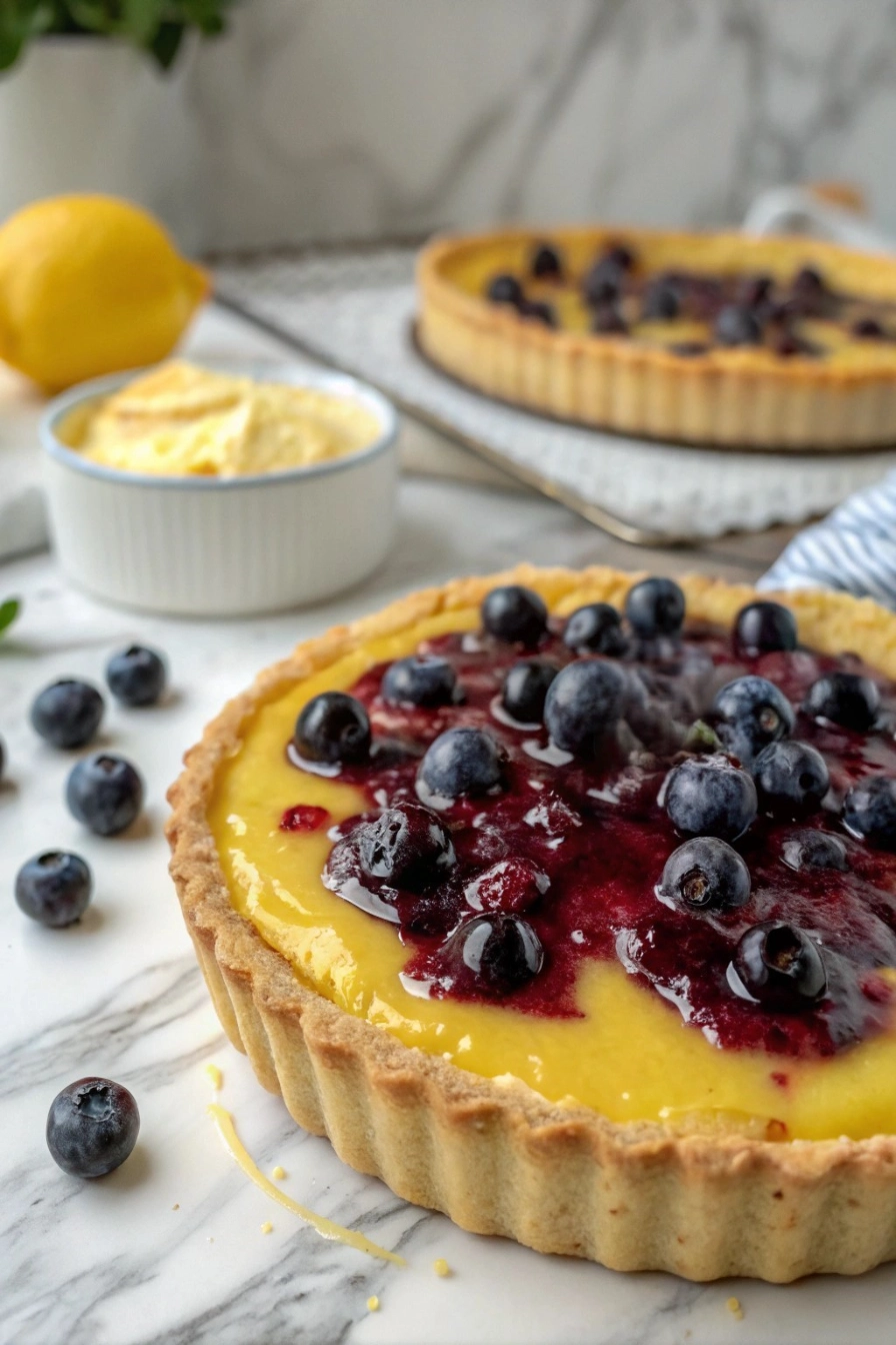Lemon-Blueberry Fresh Fruit Tart