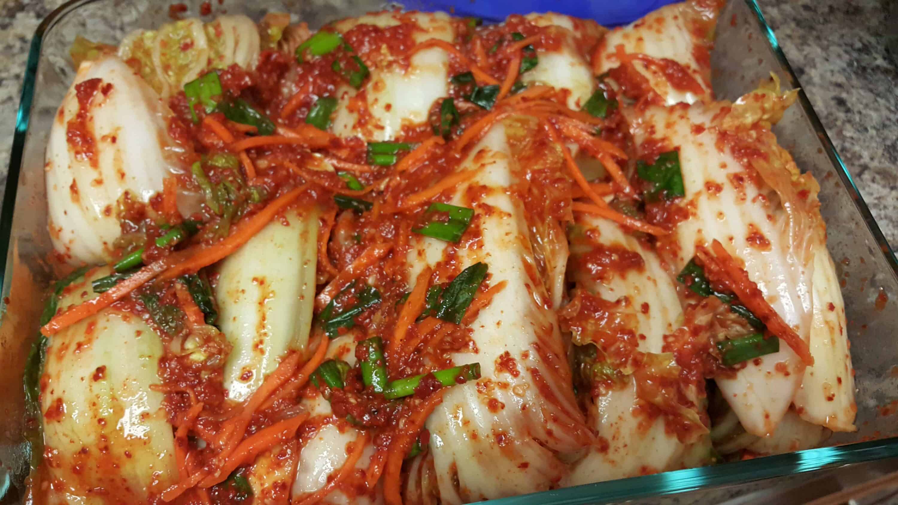 Fermented Kimchi Jjigae with Napa Cabbage