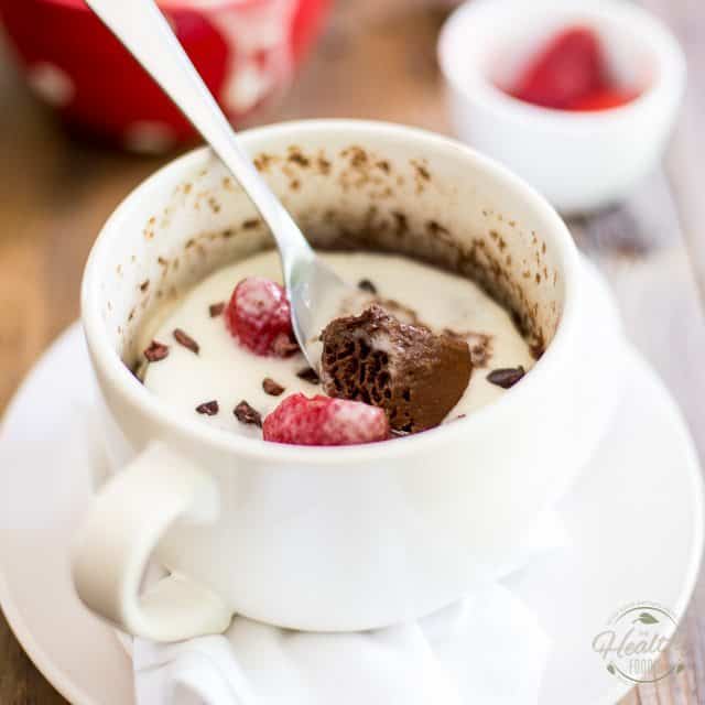 Espresso-Infused Single-Serve Chocolate Mug Cake