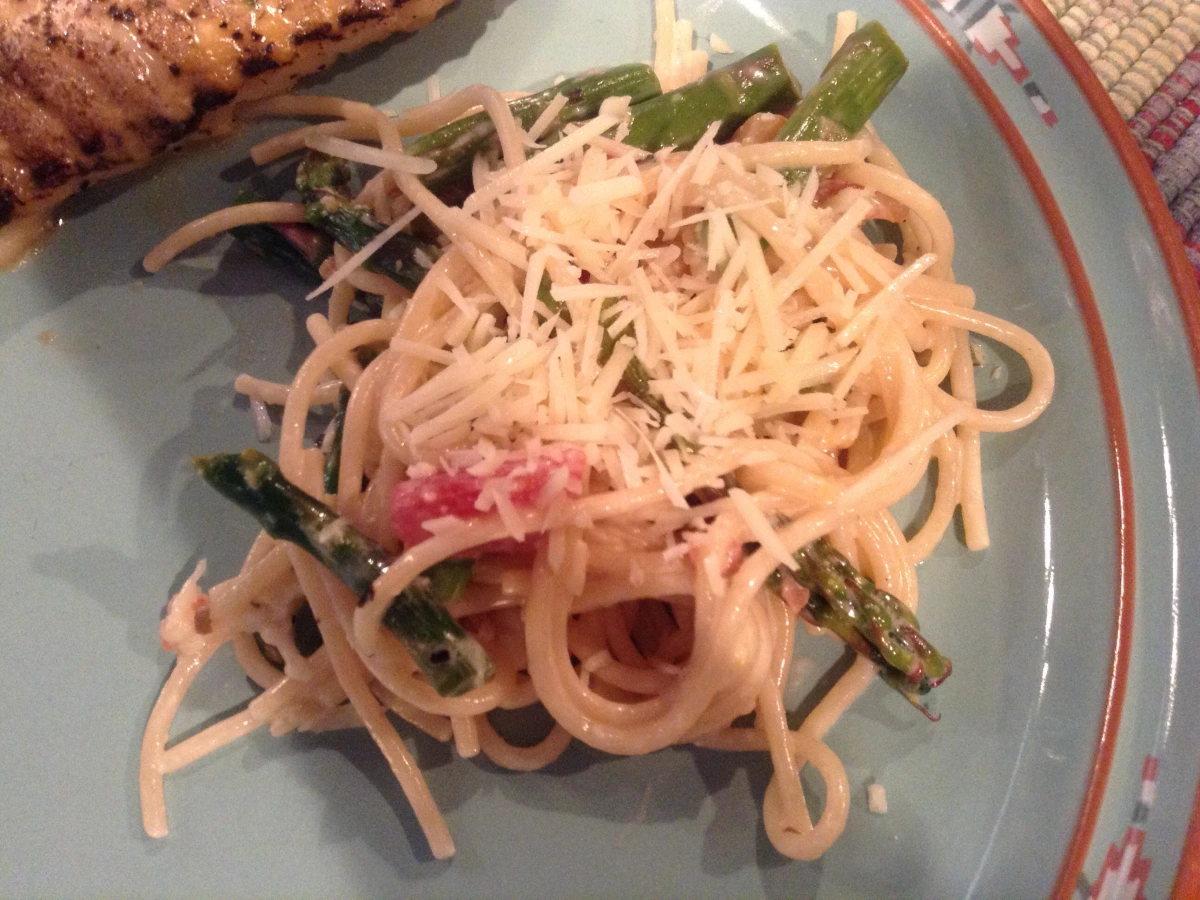 All for the Best Artisan Pasta with Lemon-Asparagus Cream