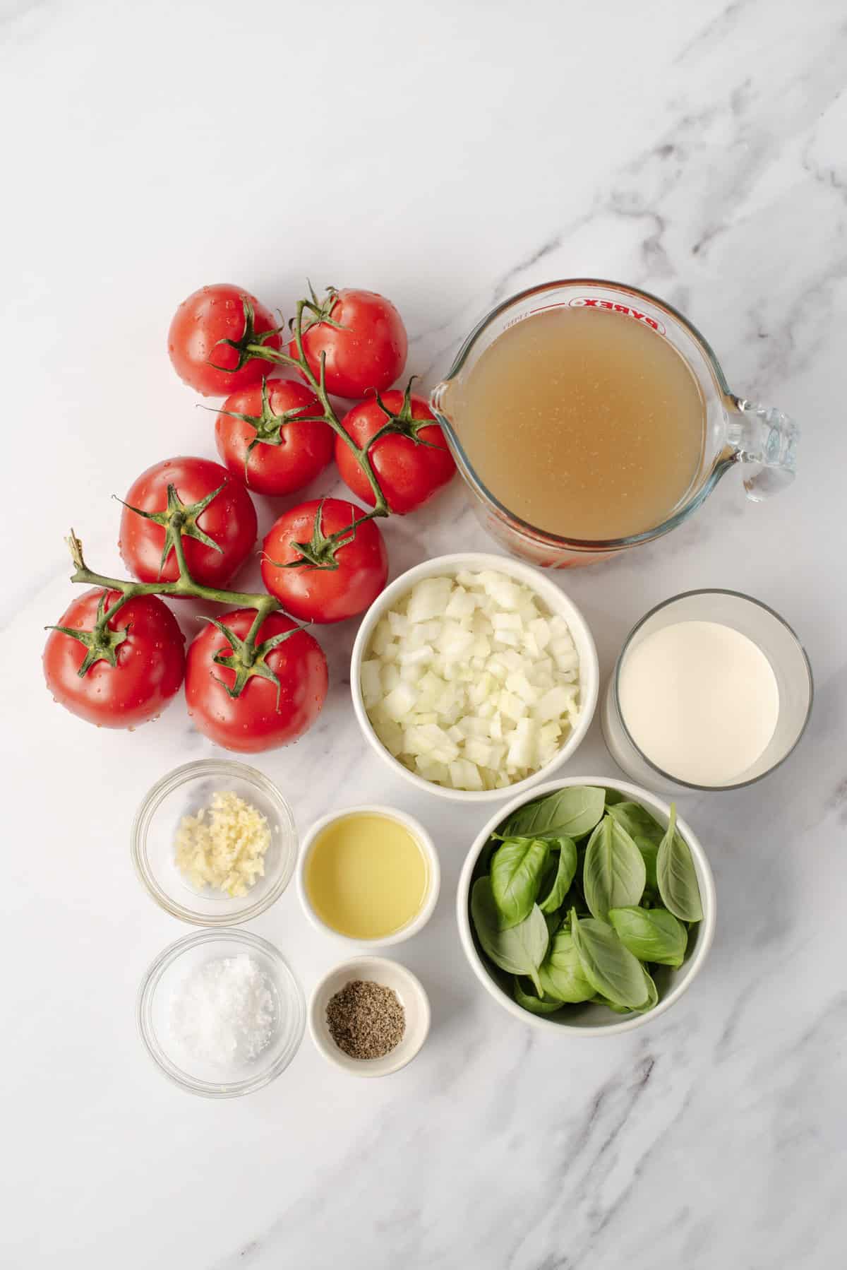 True-to-Form Tomato Basil Soup