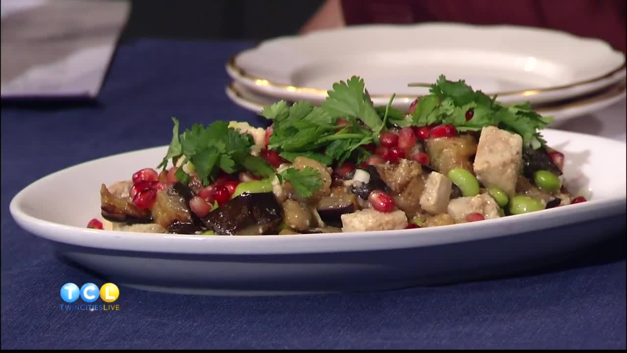 Miso-Glazed Tofu with Stir-Fried Vegetables