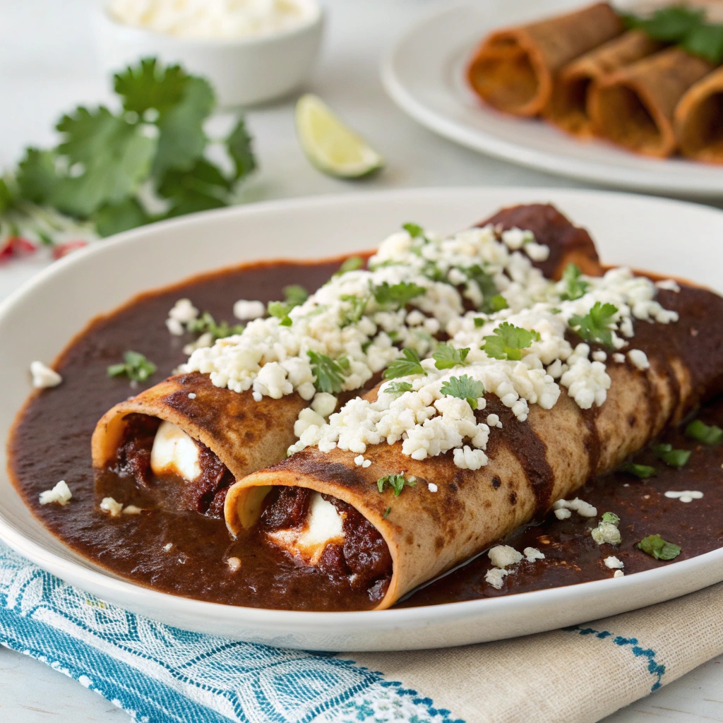Mexican Mole Enchiladas