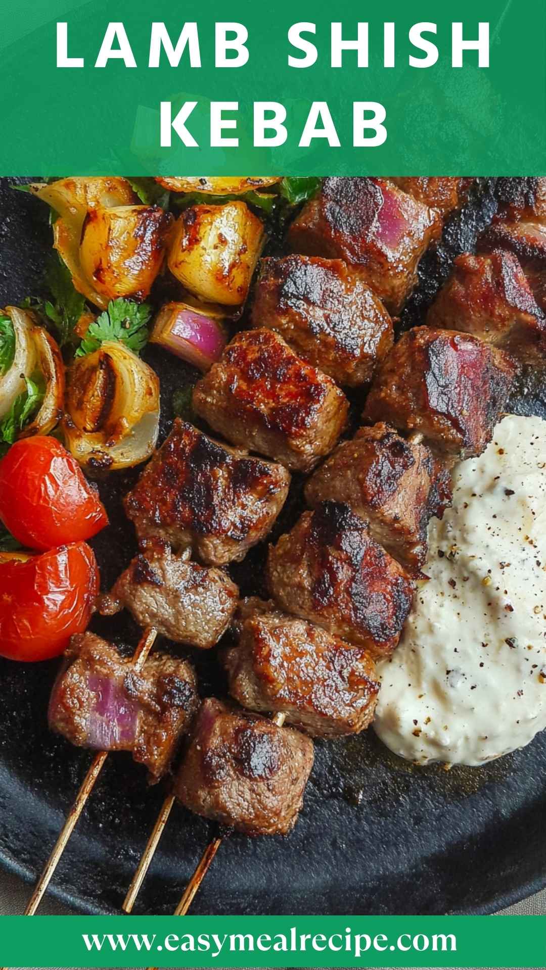 Smoked Pecan-Infused Lamb Shish Kebabs with Za'atar Yogurt