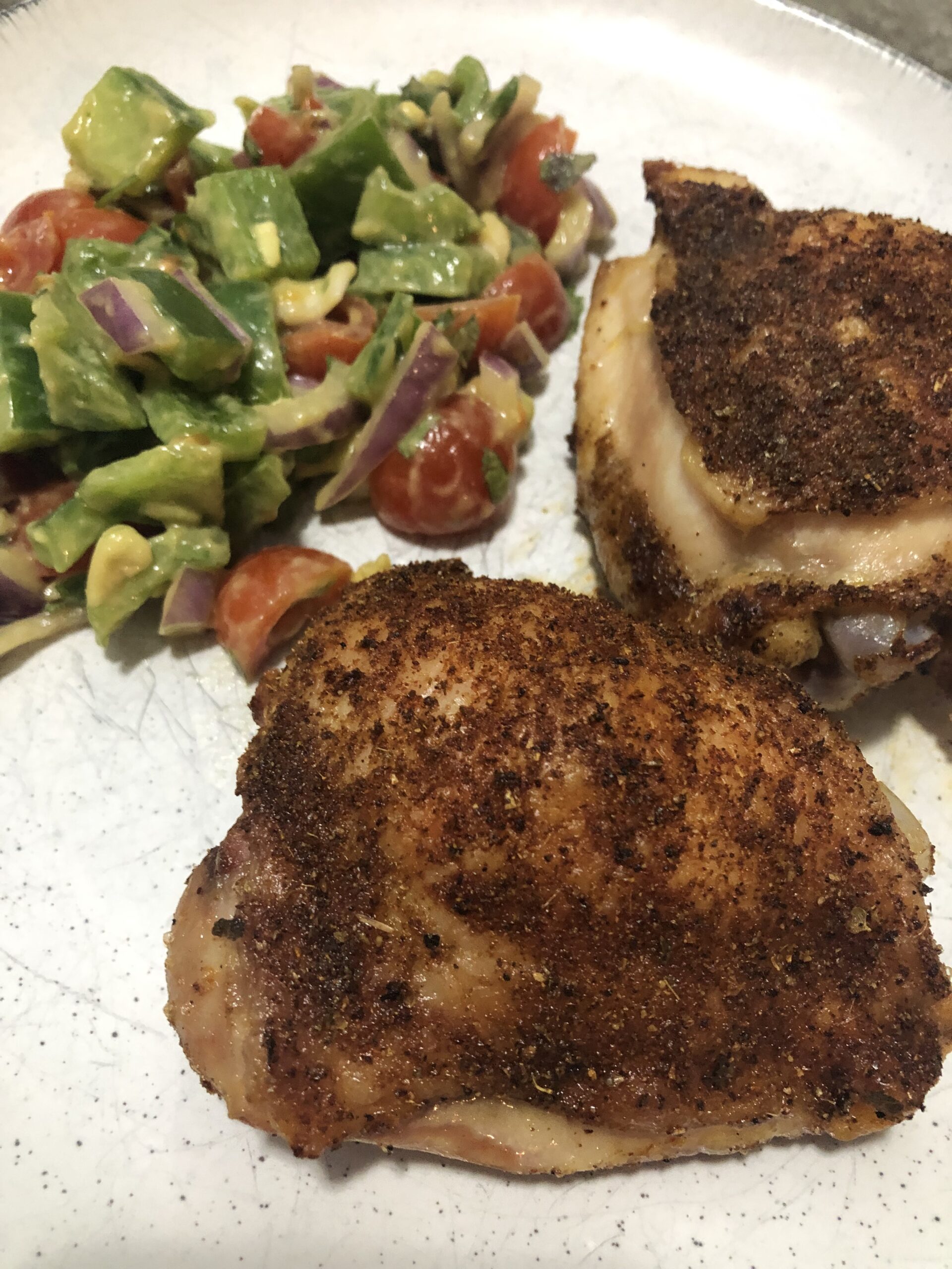 Man-What-Can-I-Say Spiced Chicken Thighs