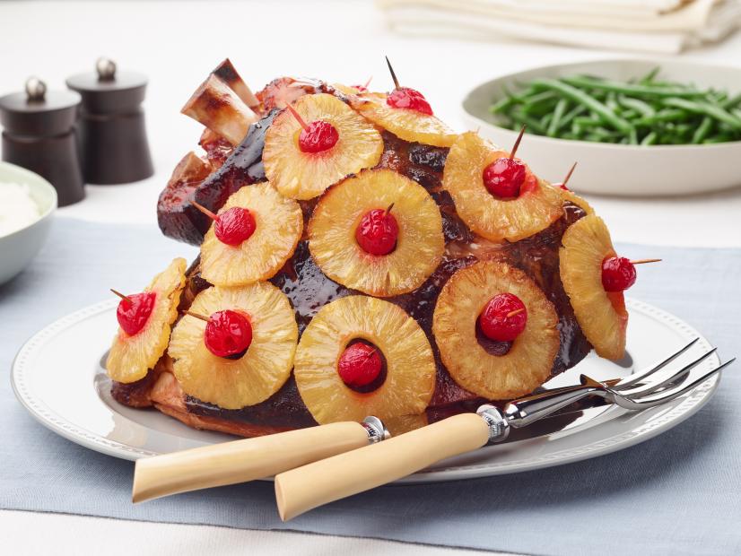 Honey-Glazed Pork Shoulder with Pineapple & Ginger