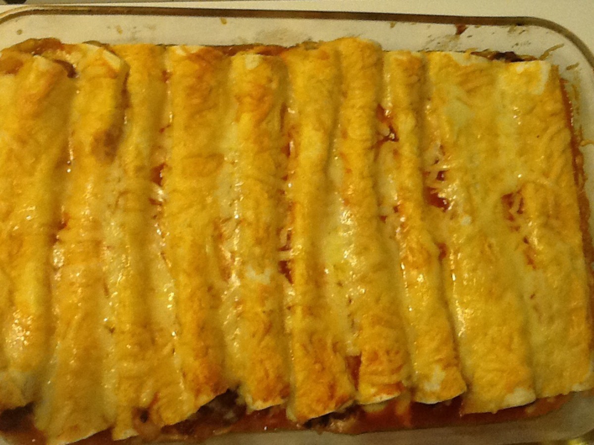 Dow Jones 30 Industrial Bean Enchiladas