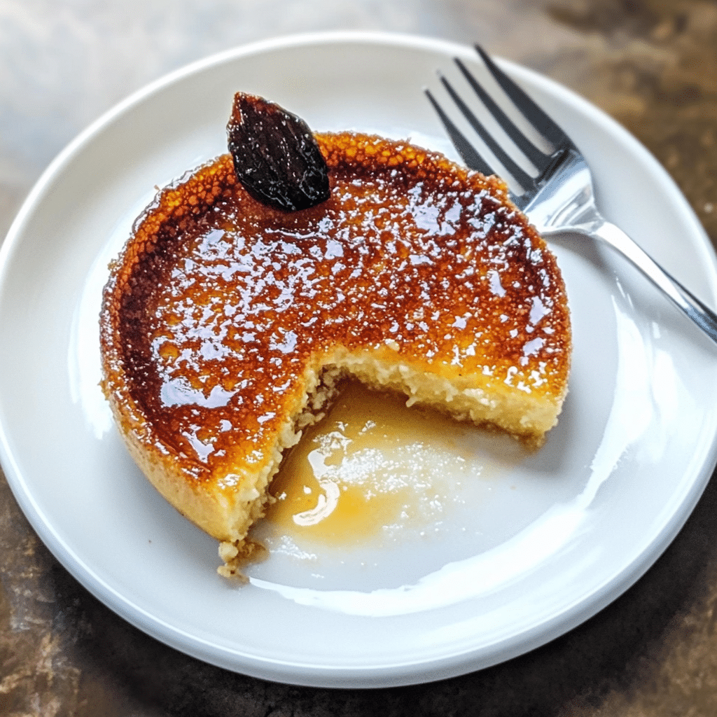 Crisp-Topped Vanilla Bean Crème Brûlée