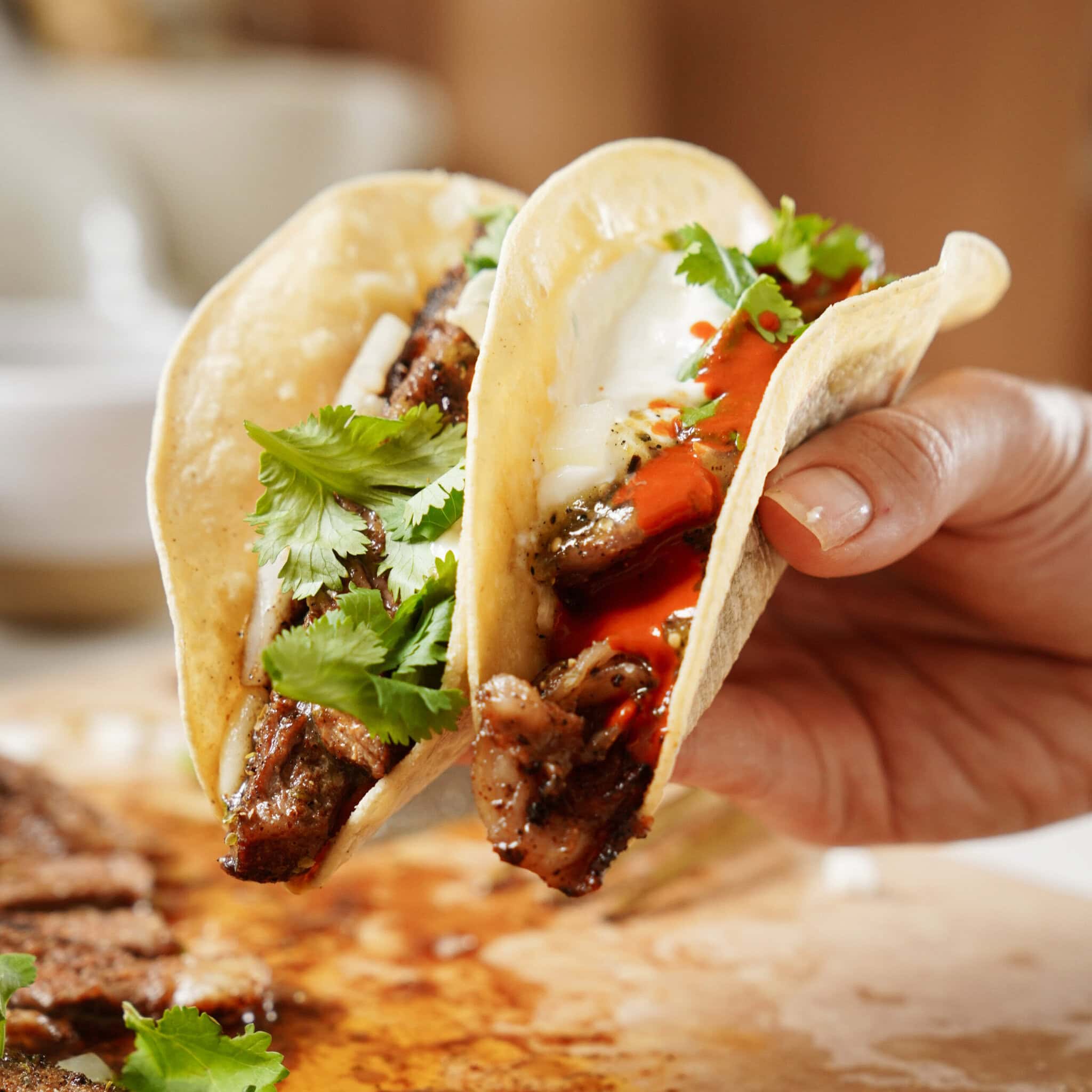 Authentic NBA Player-Style Steak Tacos